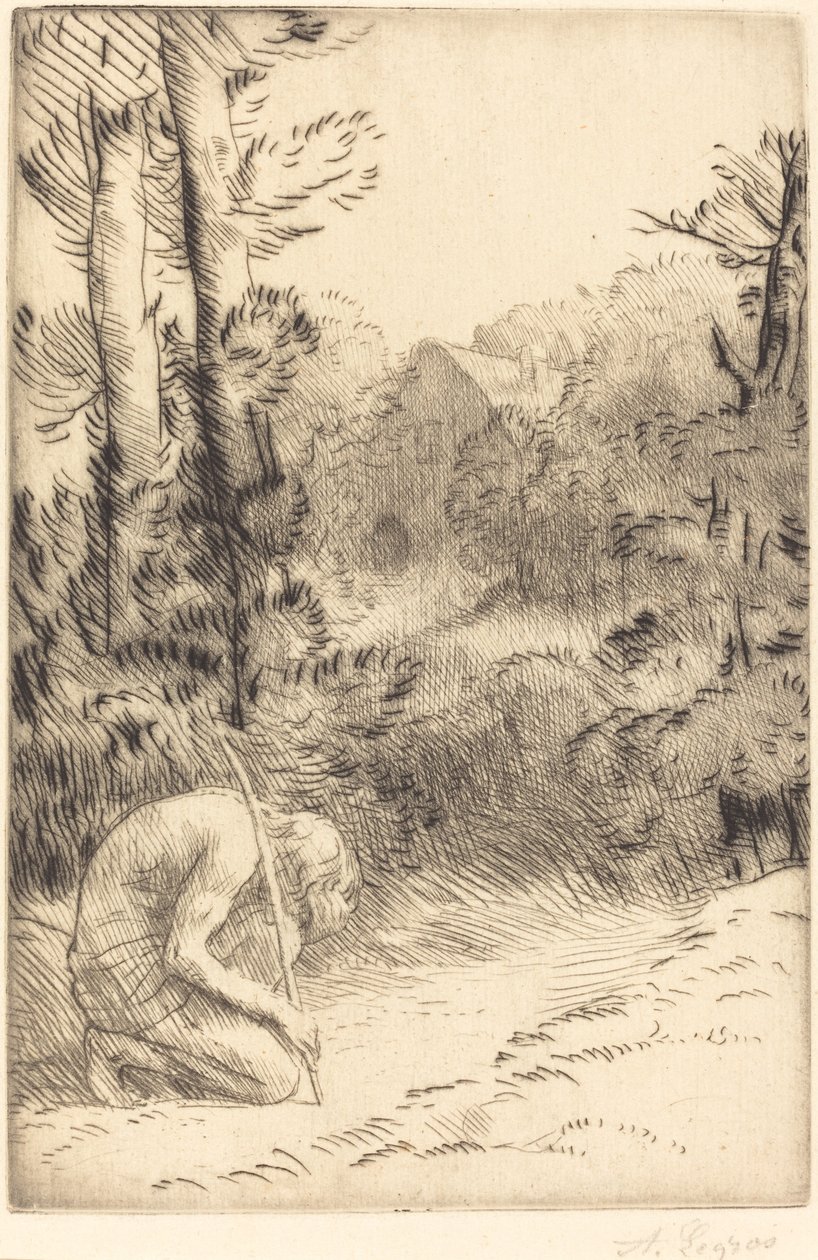 Den förlorade sonen, andra plattan av Alphonse Legros
