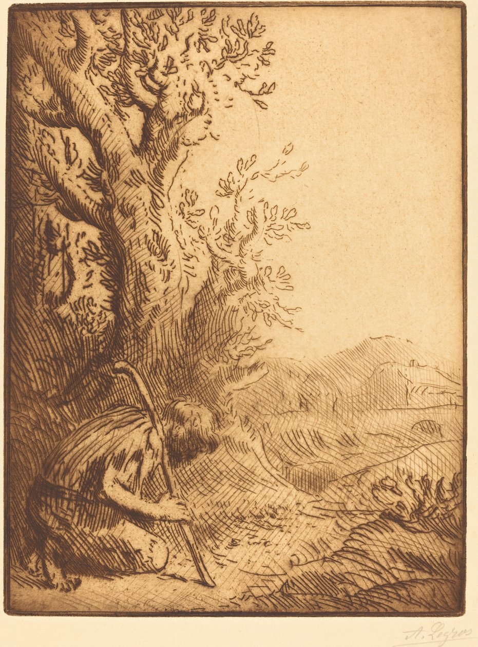 Den förlorade sonen, 4:e plattan Den förlorade sonen. av Alphonse Legros