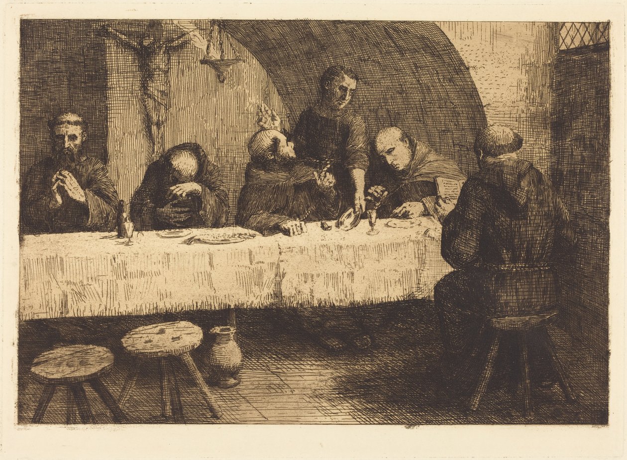 Matsalen (Le refectoire) av Alphonse Legros