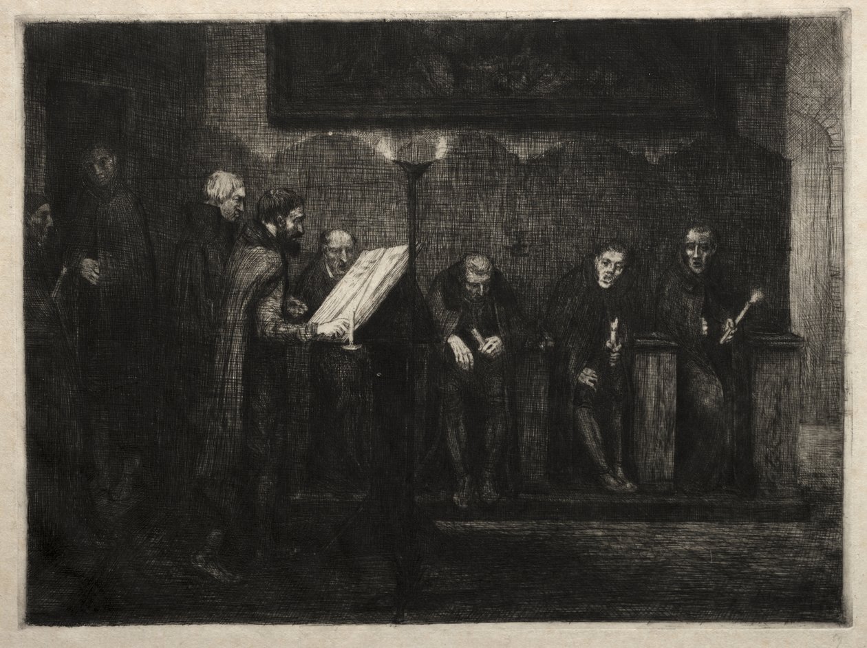 De spanska sångarna av Alphonse Legros