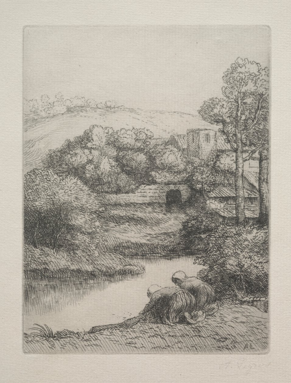 Tvätthuset av Alphonse Legros