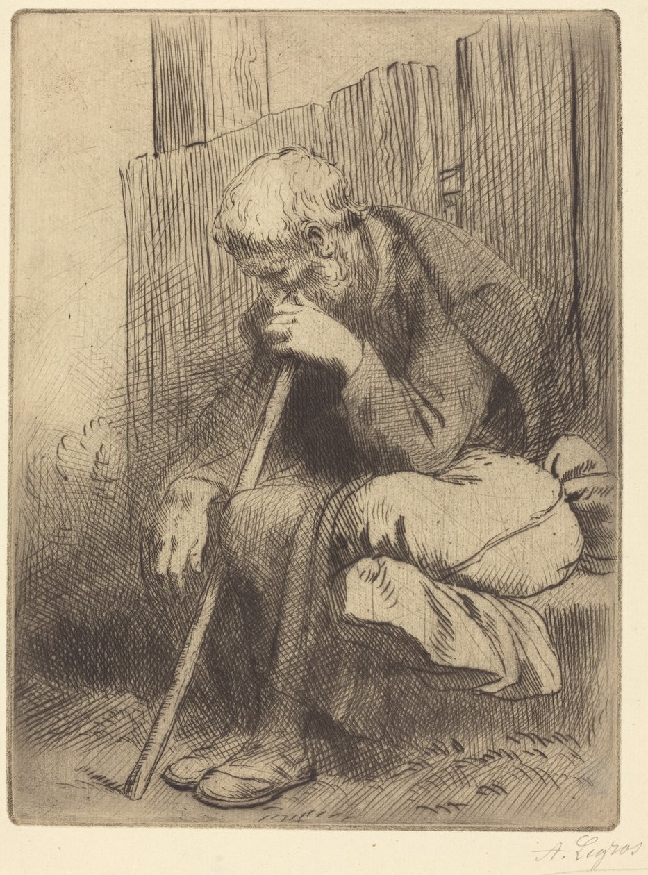 Tänkaren av Alphonse Legros