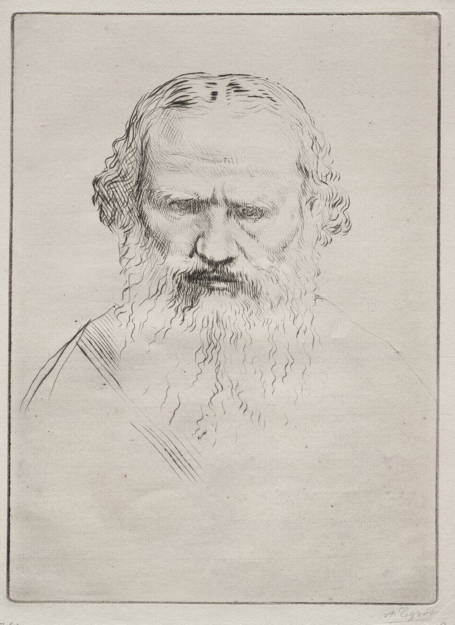 Tolstoj av Alphonse Legros