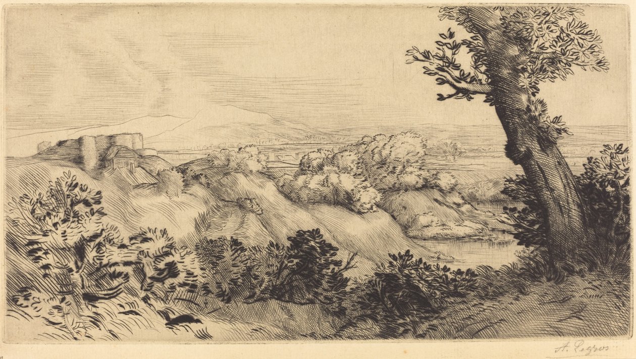 Toppen av kullen Toppen av kullen. av Alphonse Legros