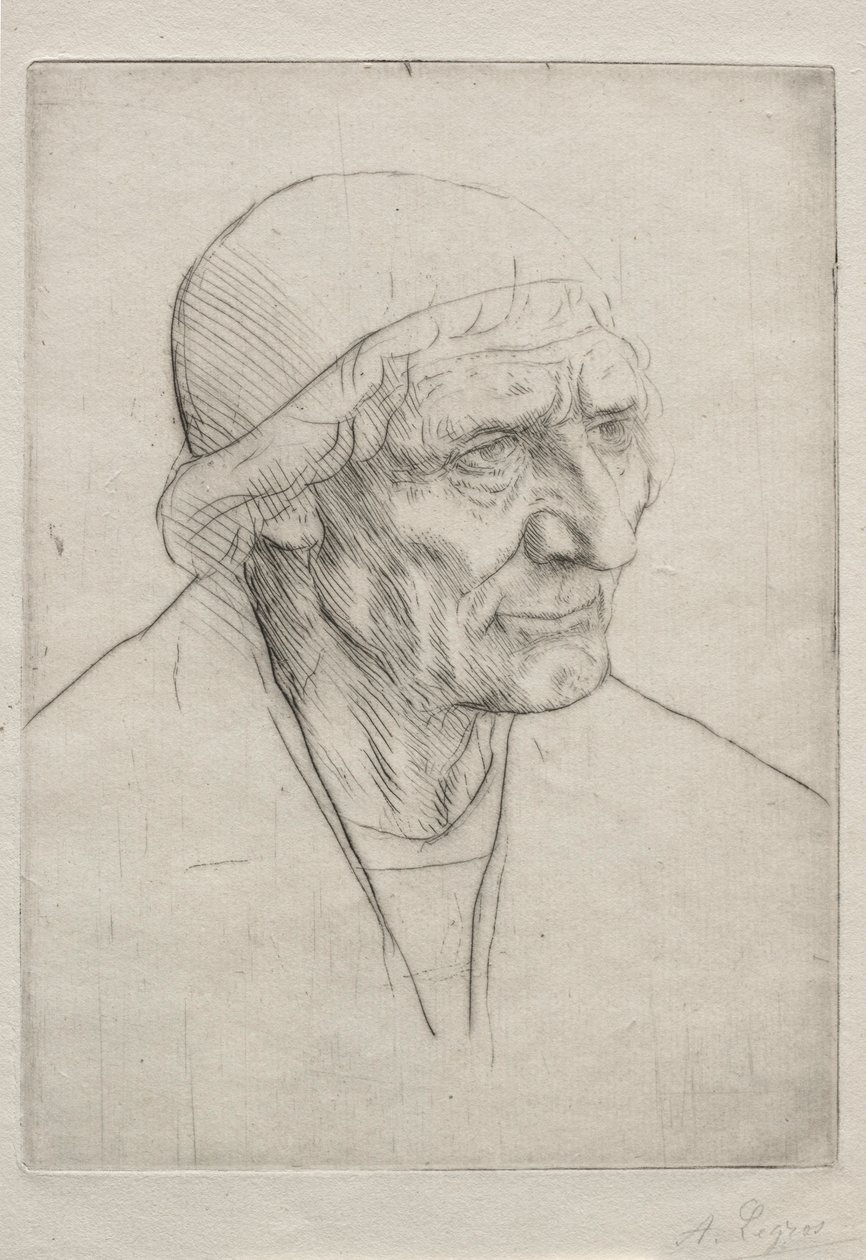 Chef för välsignelse. av Alphonse Legros
