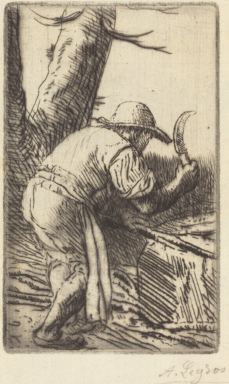 Kvistskärare Kvistskäraren. av Alphonse Legros