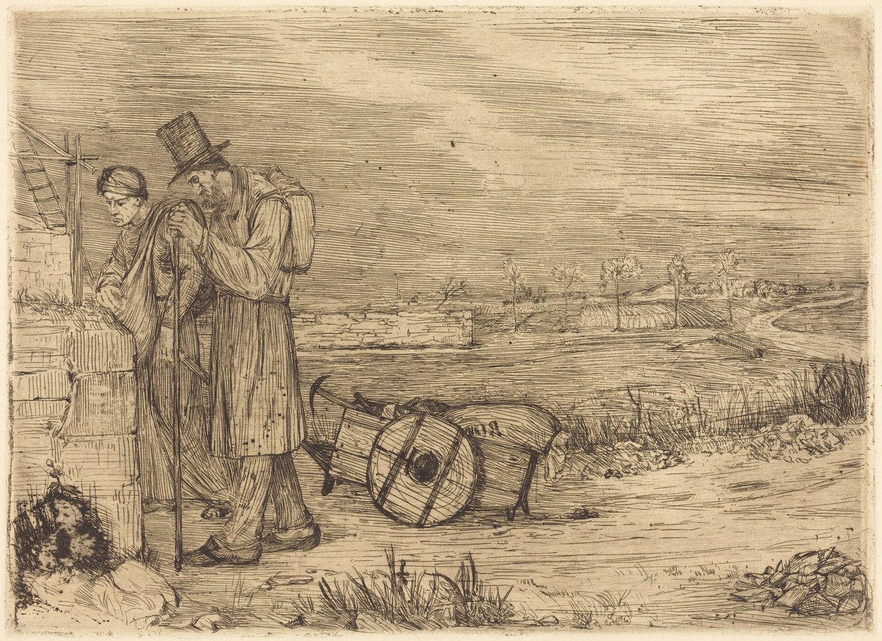 Luffarna från Montrouge av Alphonse Legros