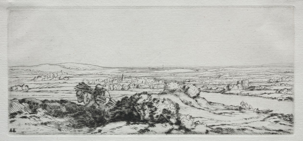 Sanddynernas dal La Vallee des Dunes. av Alphonse Legros