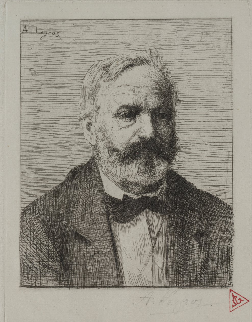 Victor Hugo av Alphonse Legros