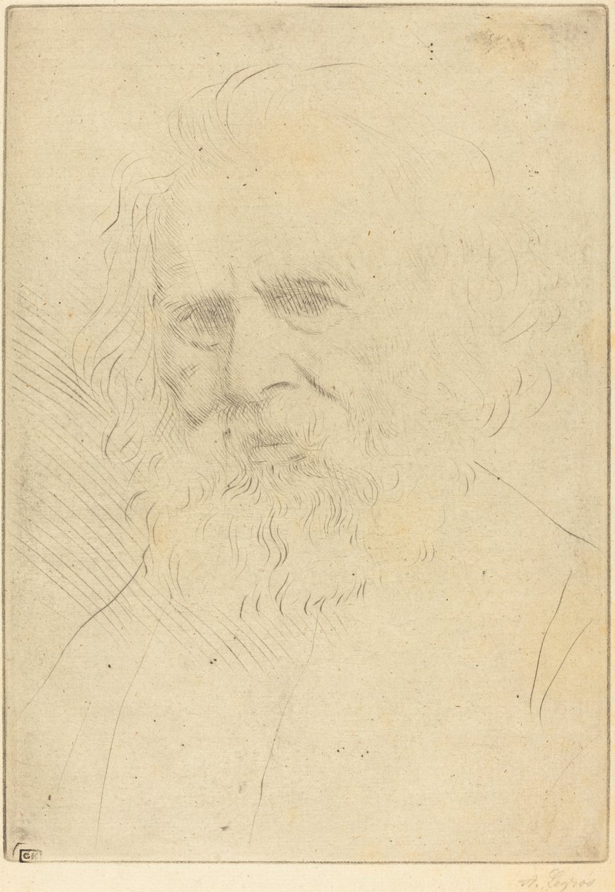 W.H. Longfellow, 1:a plattan. av Alphonse Legros
