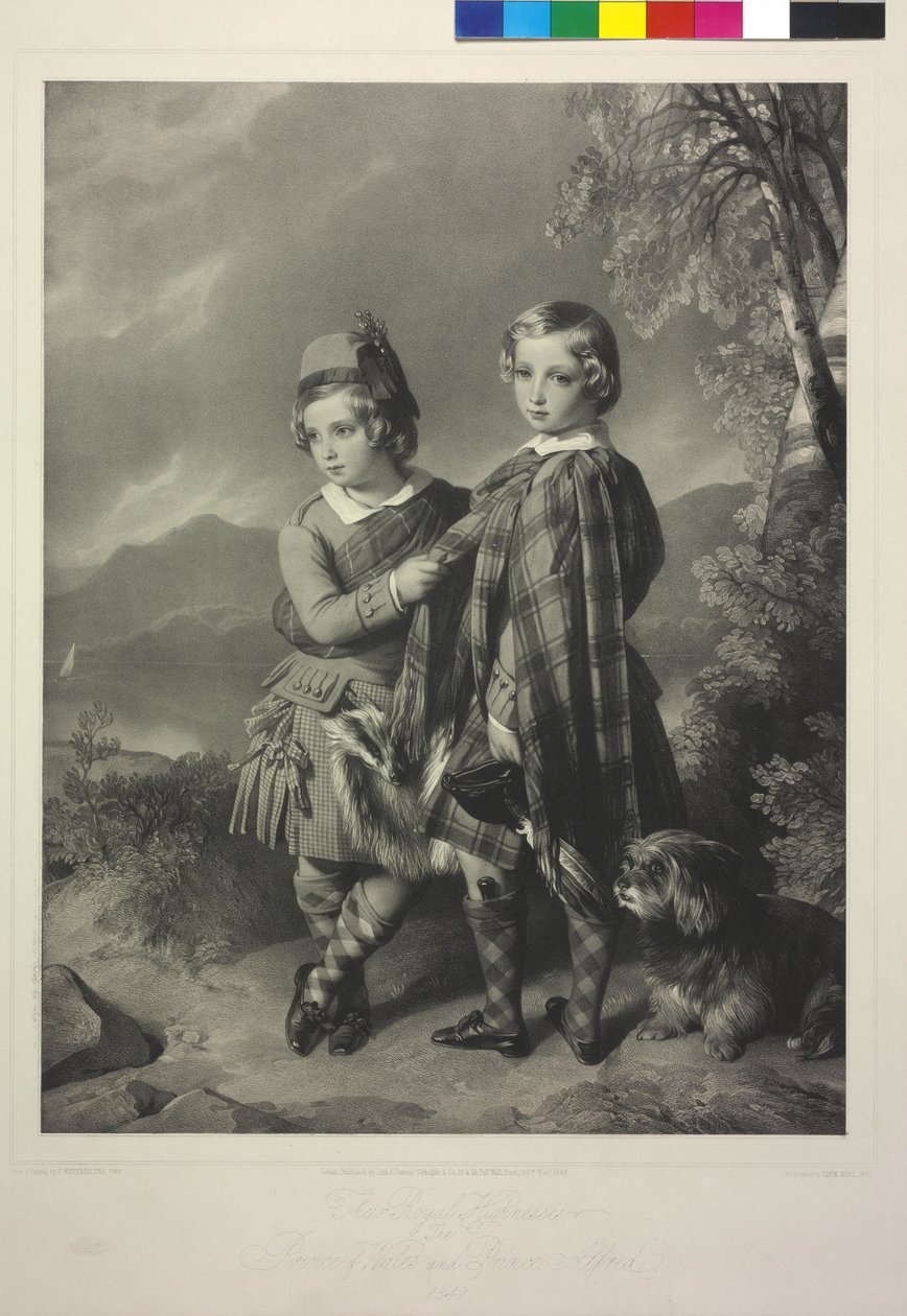 Kung av England Eduard VII av Alphonse Leon Noel