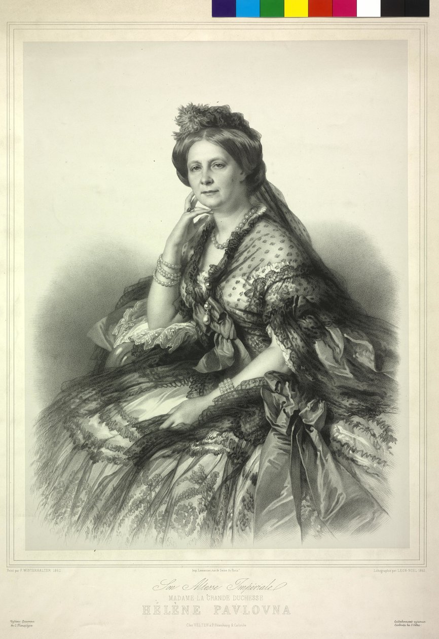 Prinsessa av Württemberg Charlotte av Alphonse Leon Noel