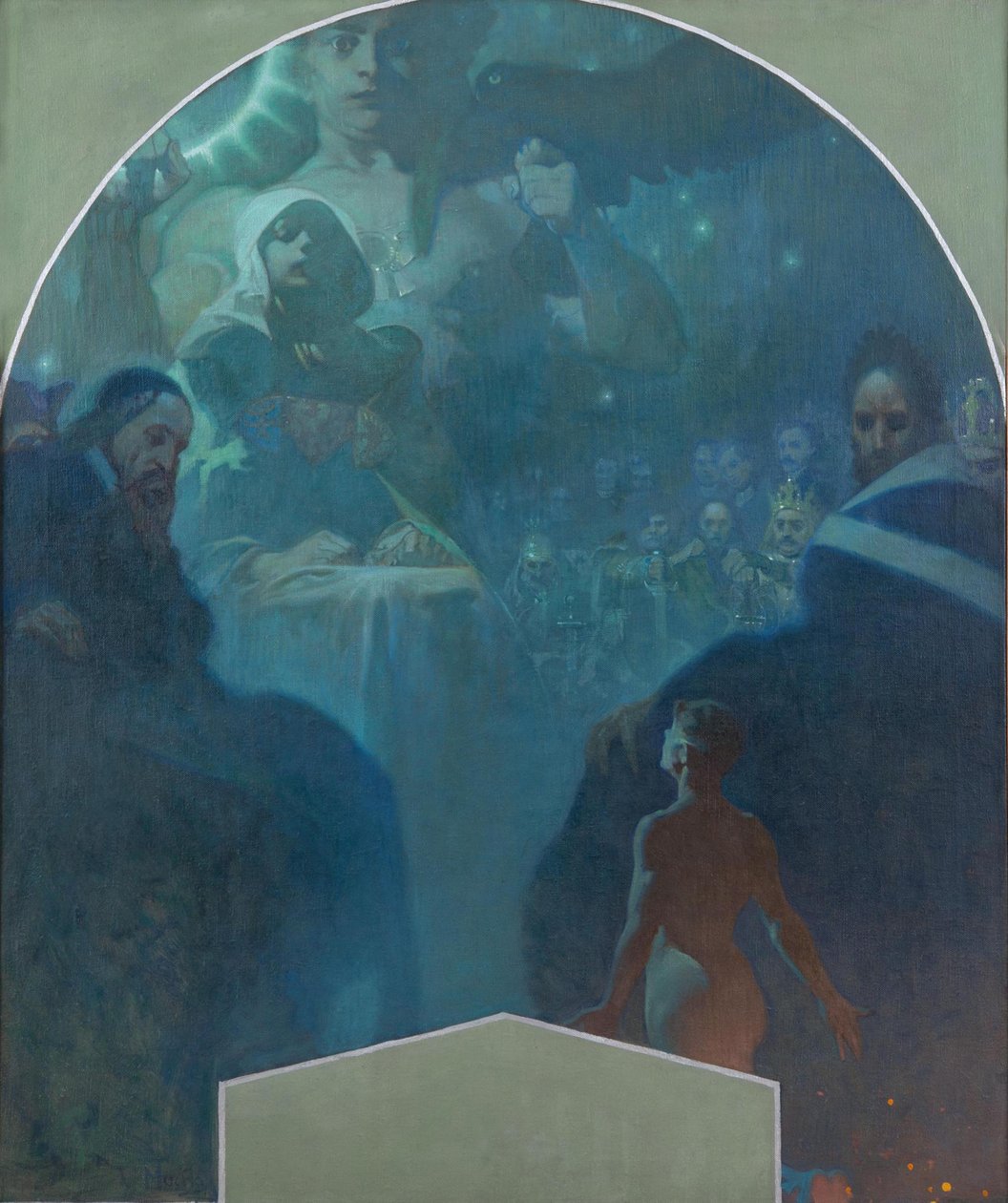 Av egen styrka III, 1911 av Alphonse Mucha