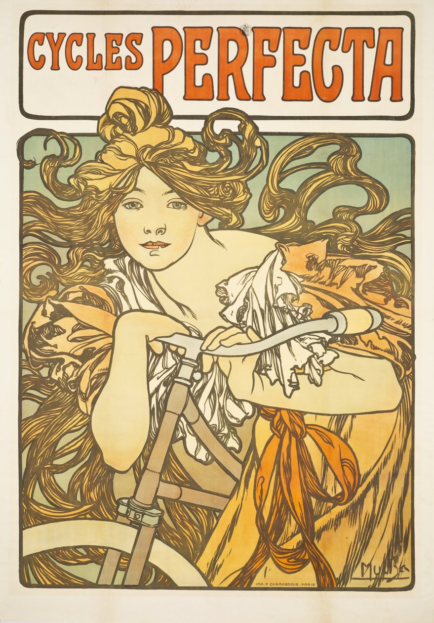 Cycles Perfecta av Alphonse Mucha