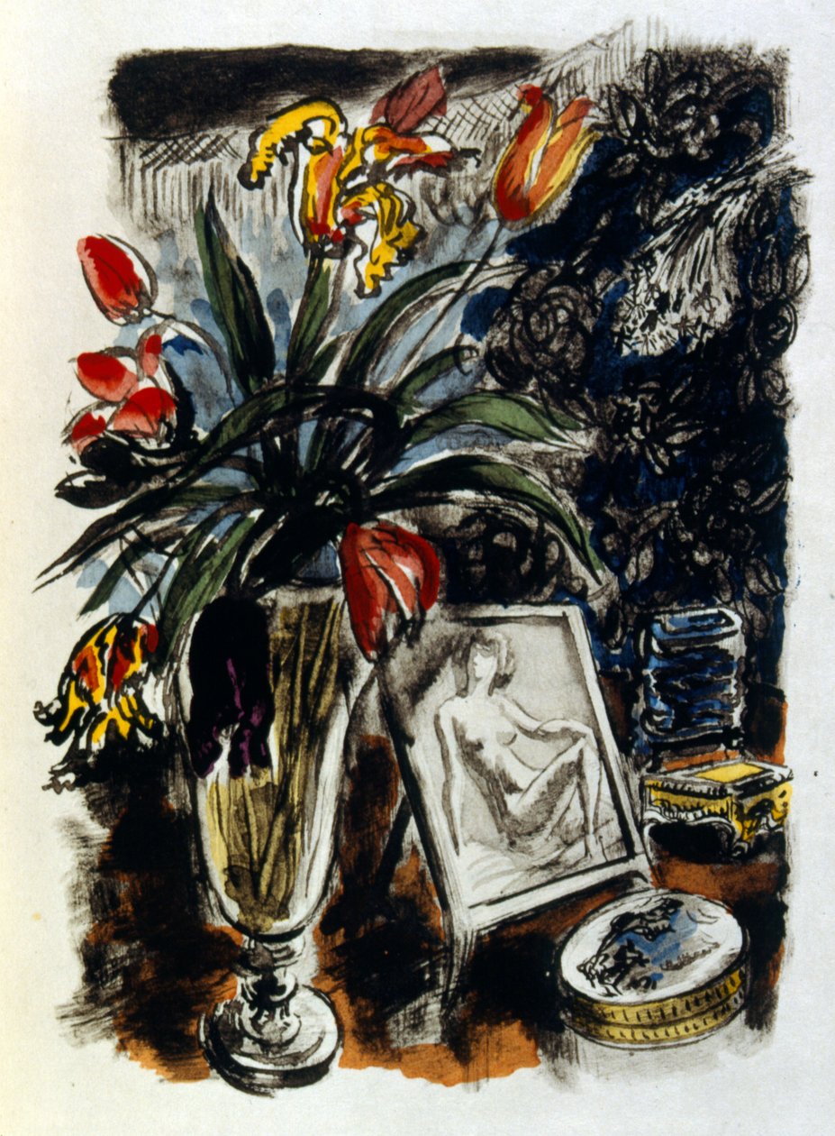 Illustration av alphonse Mucha för boken 