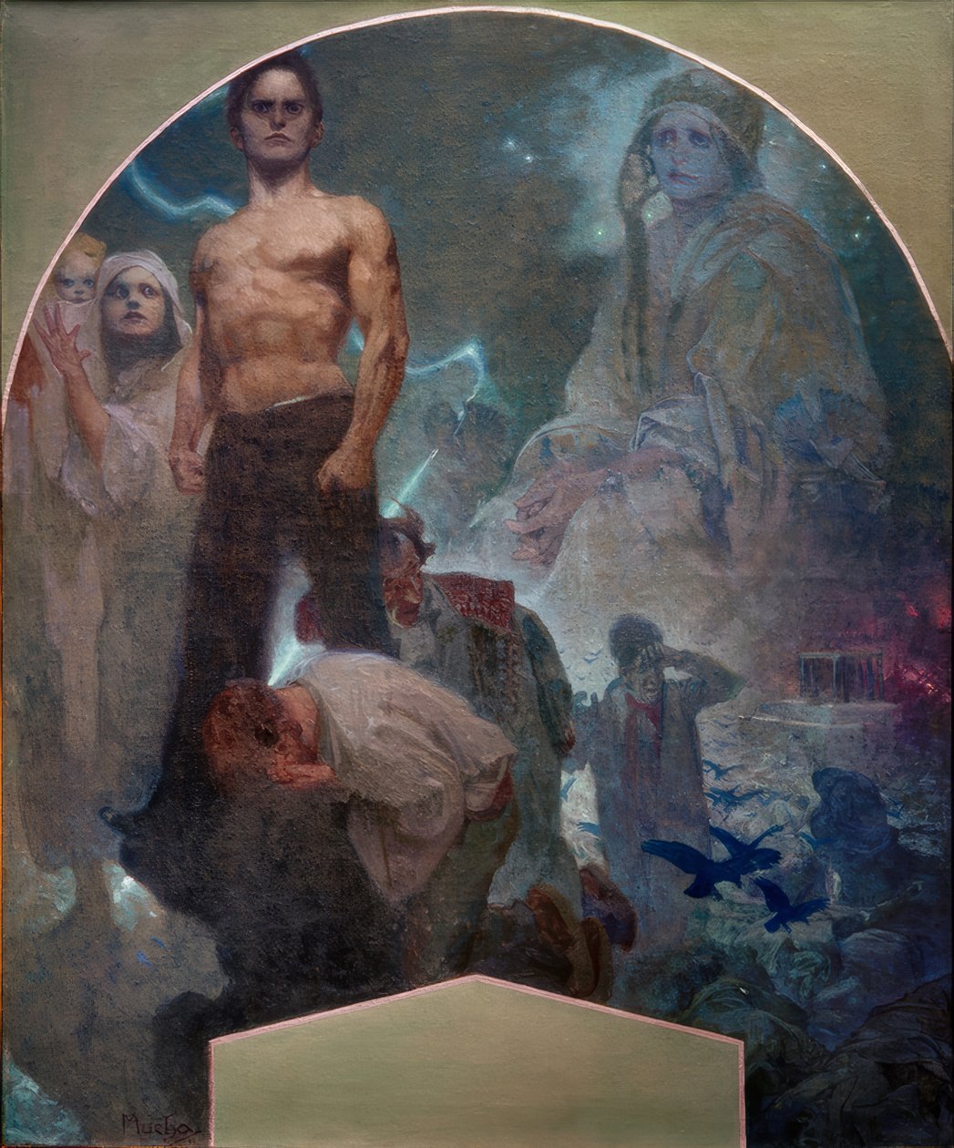 Med din egen styrka av Alphonse Mucha