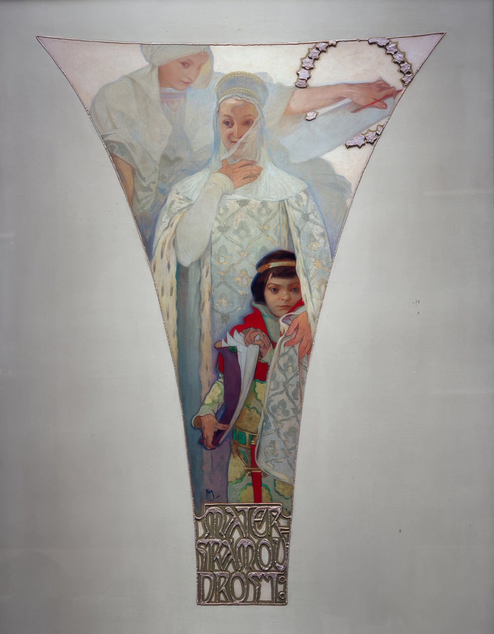 Moderlig visdom - Eliska Premyslovna av Alphonse Mucha