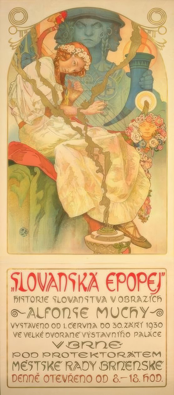 Slaviskt epos av Alphonse Mucha