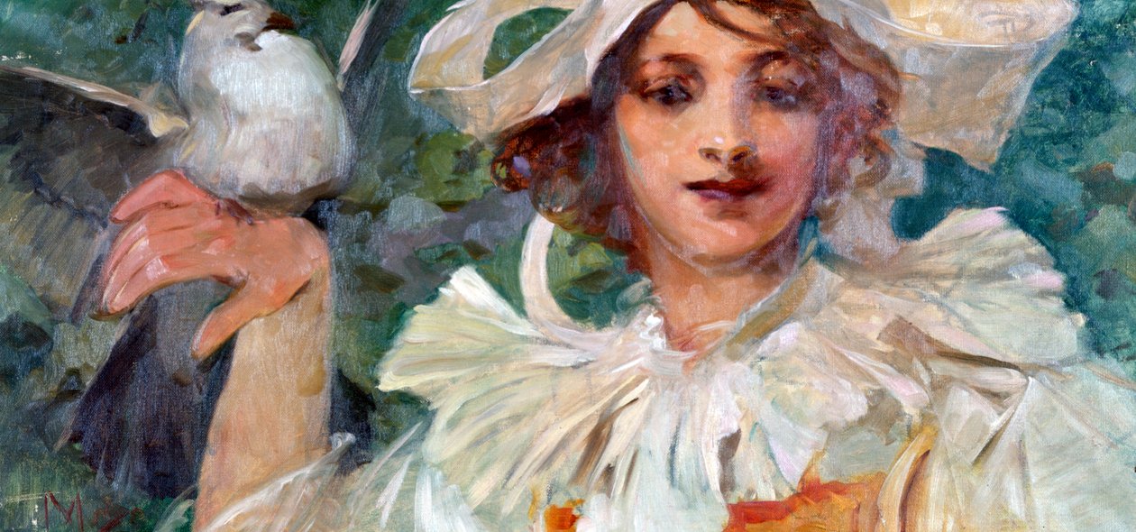 Utan titel, c1880-1930 av Alphonse Mucha