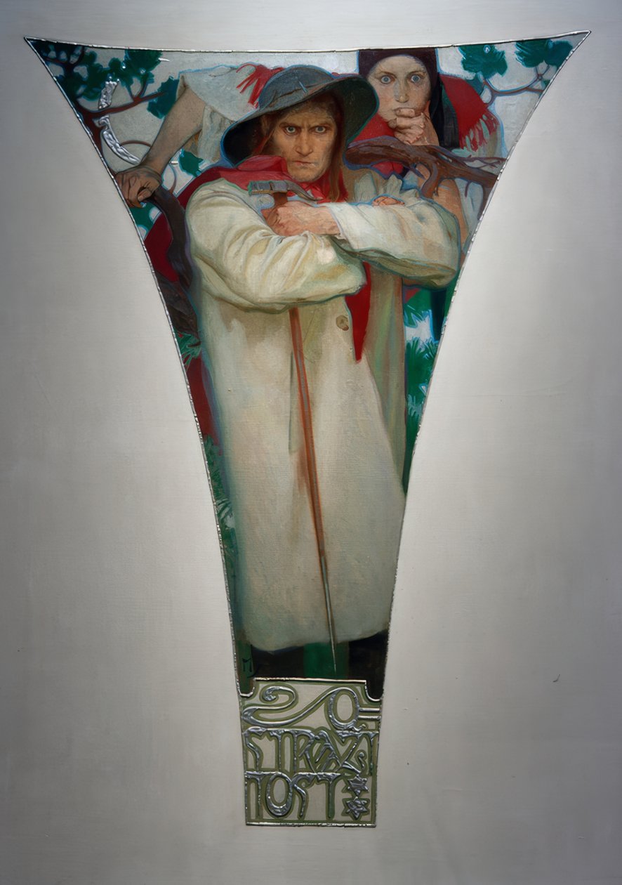 Vaksamhet - Chodianerna av Alphonse Mucha