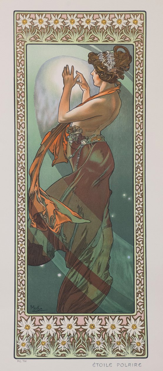 Nordstjärnan, 1902. av Alphonse Mucha