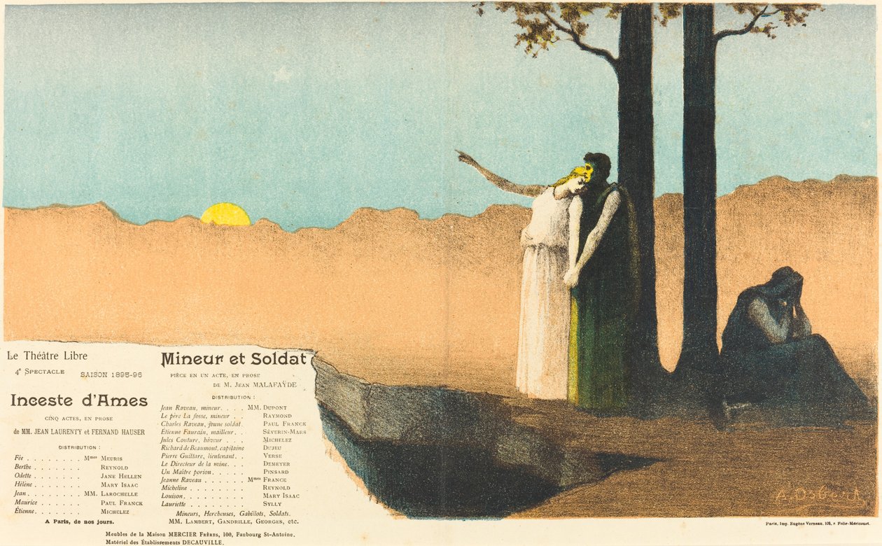 Incest av själar; gruvarbetare och soldat av Alphonse Osbert