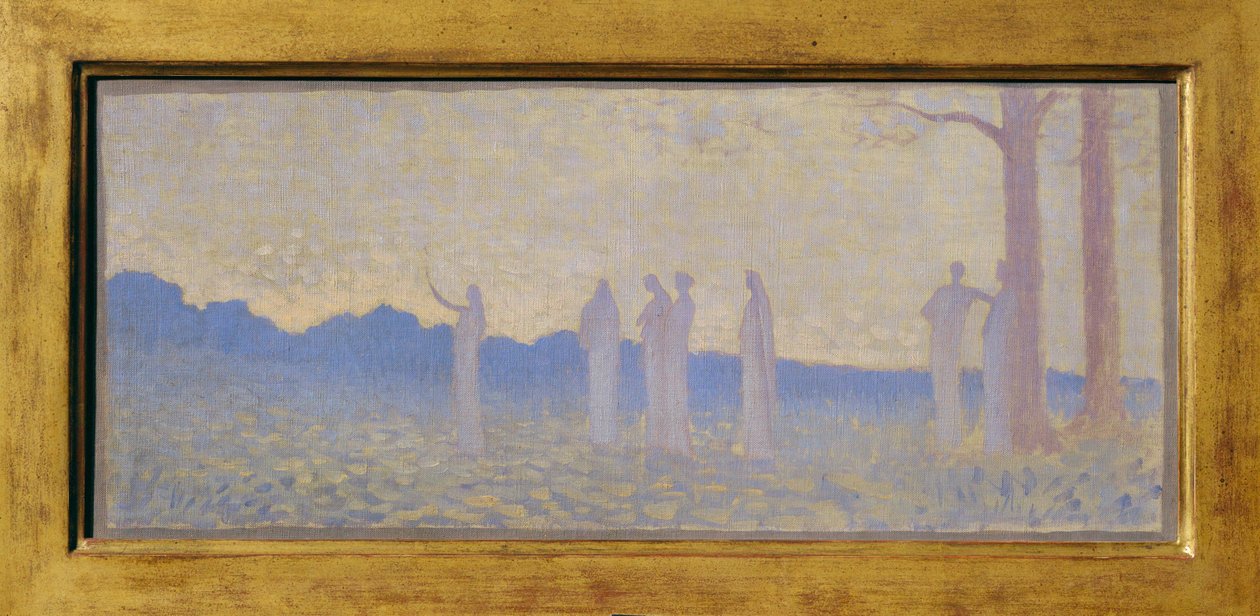 Serenite - Serenity (målning på duk) av Alphonse Osbert