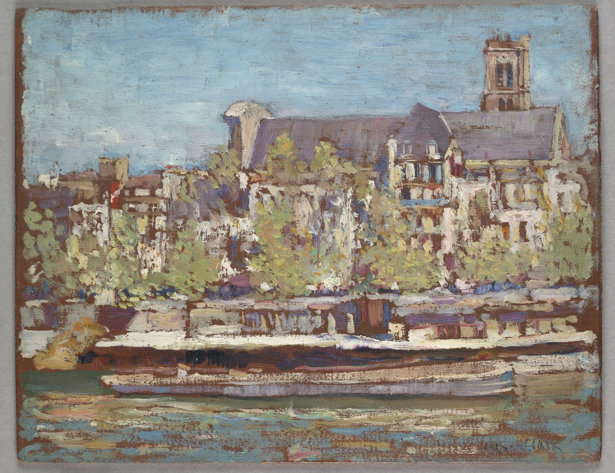 Saint Gervais, Paris (olja ombord) av Alson Skinner Clark