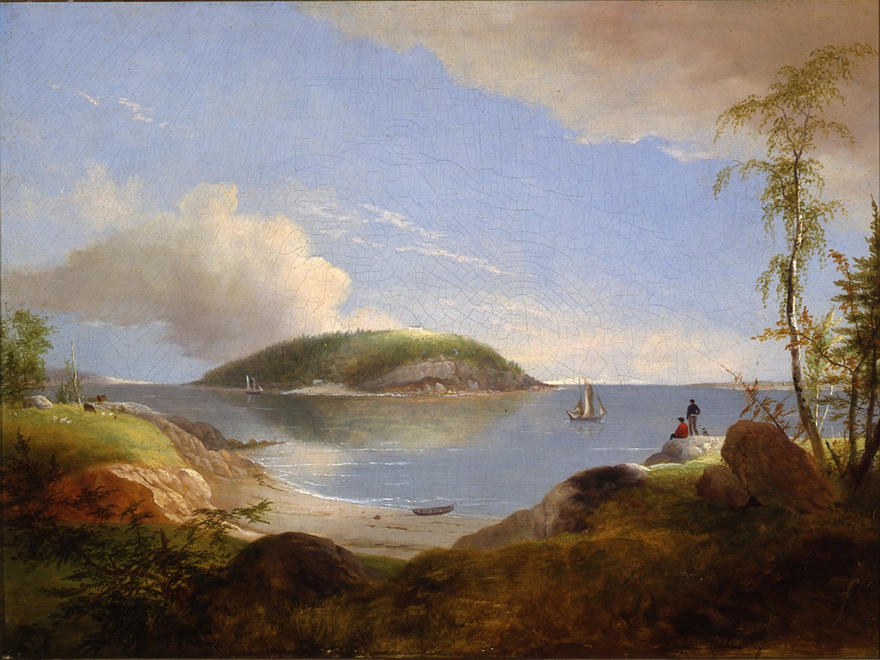 Souvenir från Bear Island, Maine, 1850 av Alvan Fisher