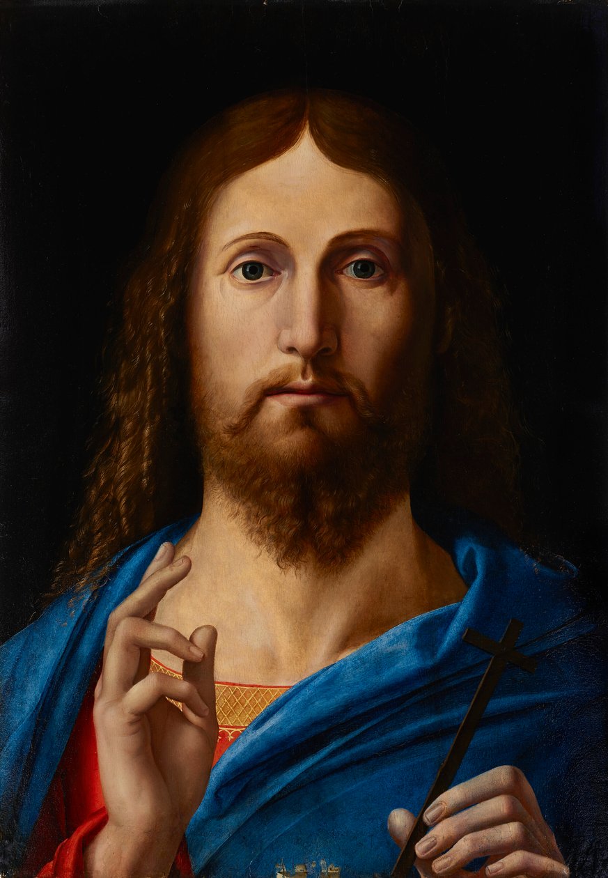 Salvator Mundi av Alvise Vivarini