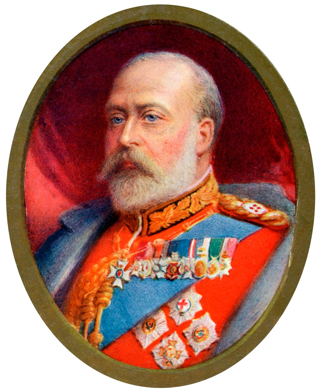 Kung Edward VII, 1910 av Alyn Williams