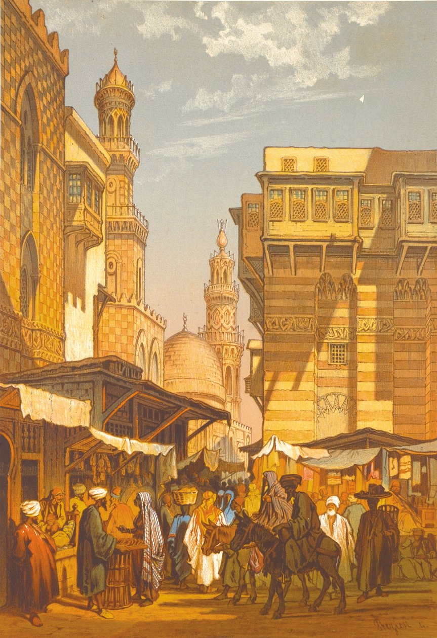 Souvenir från Kairo, 1862 av Amadeo Preziosi