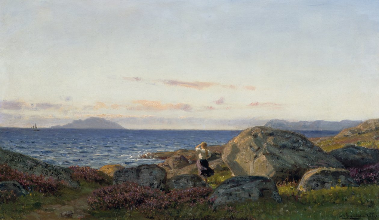 Från Stavenes, Sønd-fjorden av Amaldus Nielsen