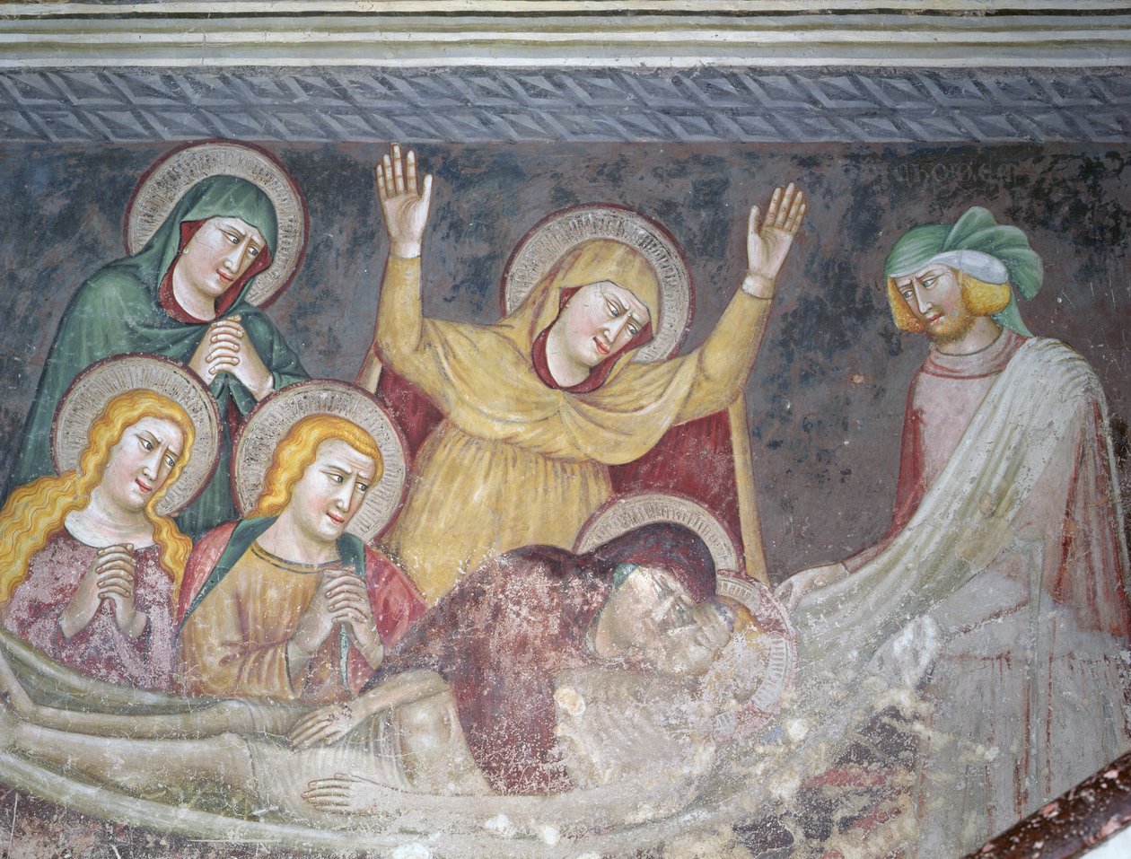 Kristi gravsättning av Ambrogio Bondone Giotto