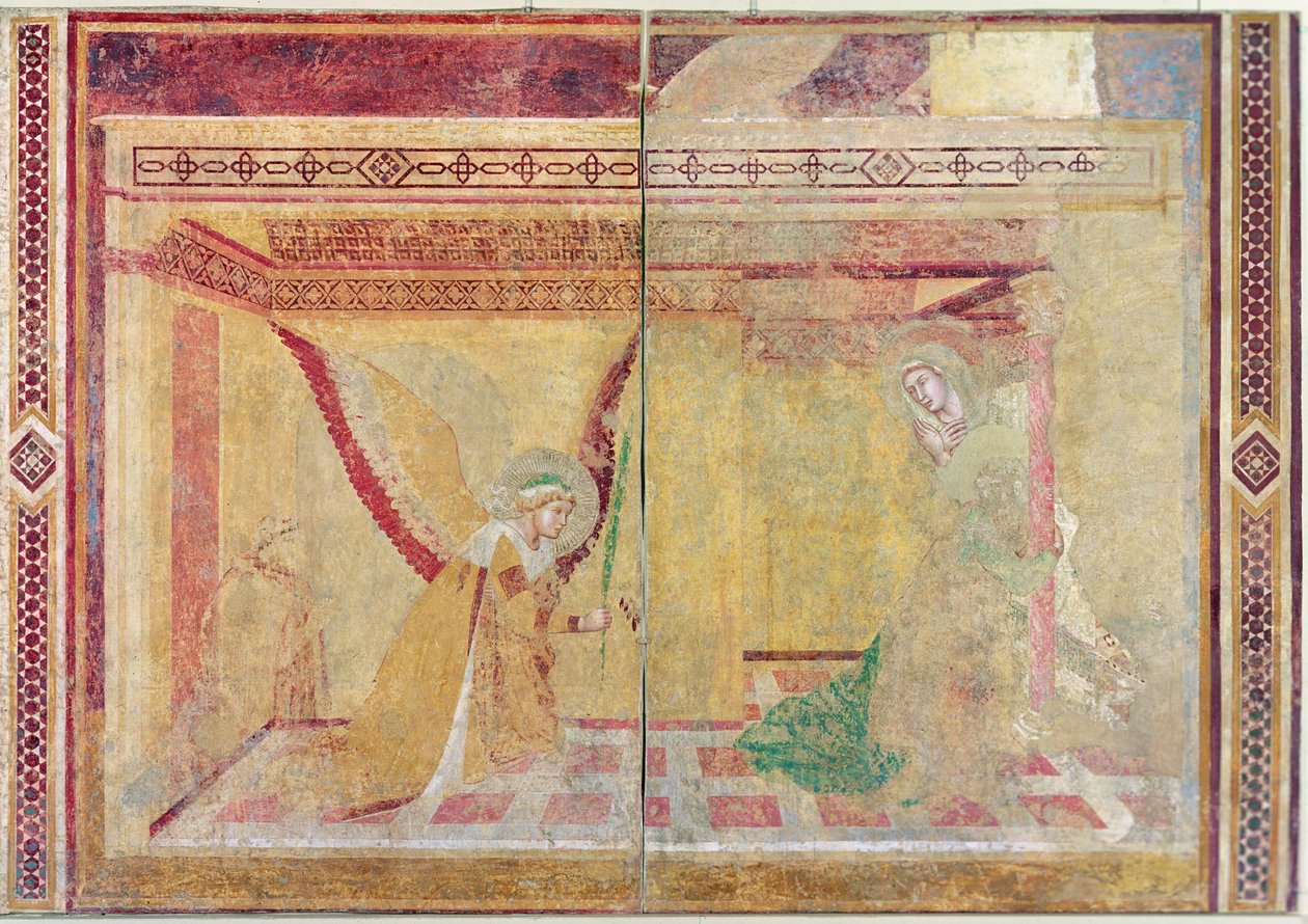 Bebådelsen av Ambrogio Lorenzetti