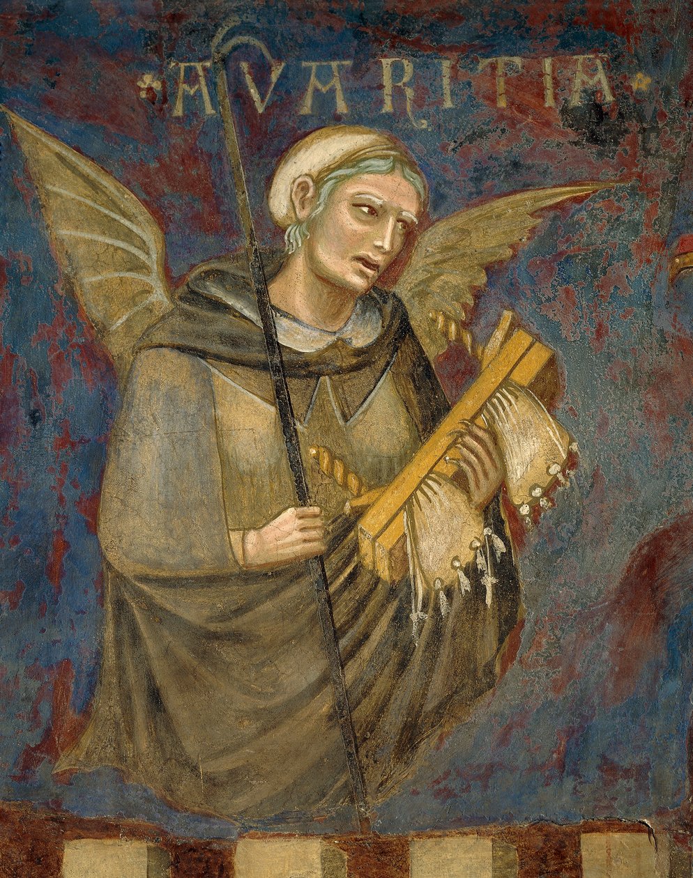 Allegori om dålig regering, detalj från Allegories of Good and Bad Government och deras effekter på stad och landsbygd av Ambrogio Lorenzetti