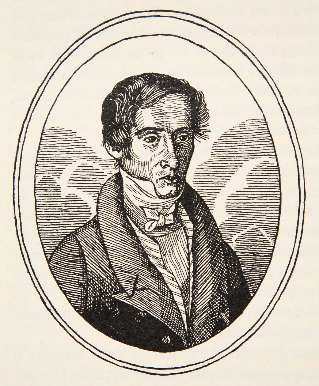 Augustin Fresnel, kopia av Boris Mestchersky, illustration från 