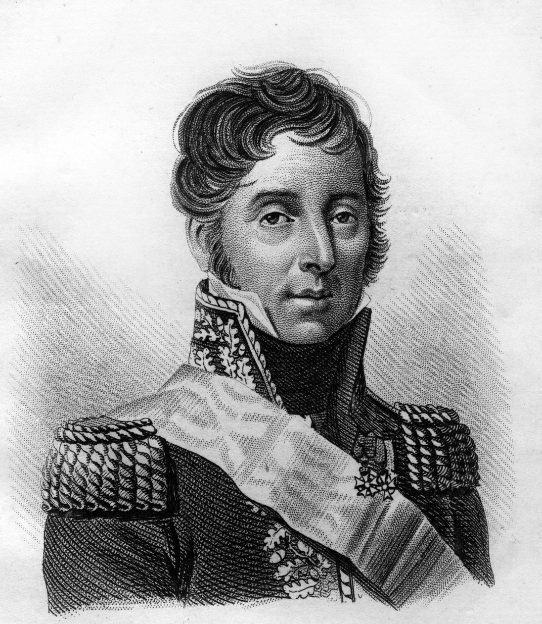 Jean Antoine Verdier (1775-1850) - i” Porträtt av de franska generalerna efter fransmännens segrar och erövringar””. Graverad av Ambroise Tardieu 1818. Stella Collection. av Ambroise Tardieu