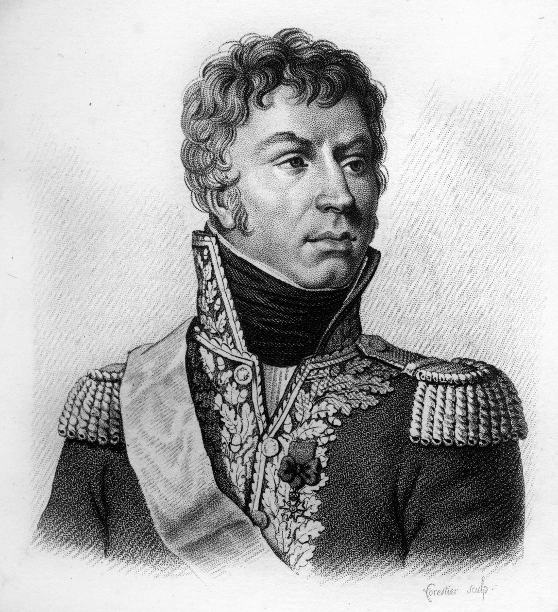 Jean Louis Ebenezer REYNIER (1771-1814) - i "Porträtt av franska generaler efter fransmännens segrar och erövringar"". Graverad av Ambroise Tardieu 1818. Stella Collection. av Ambroise Tardieu