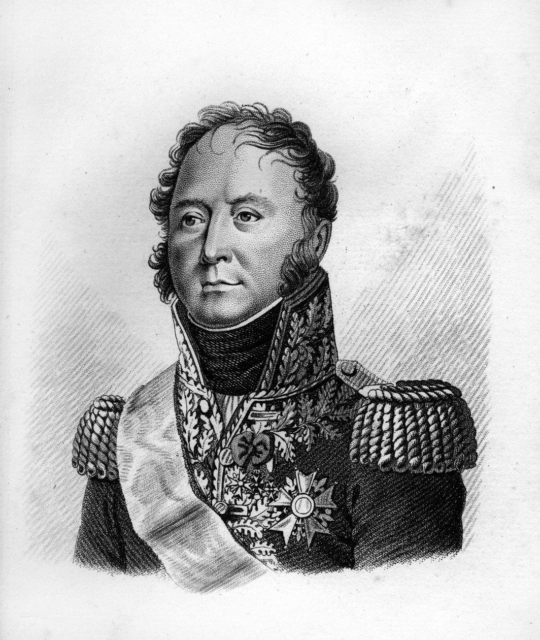 General Augustin Daniel BELLIARD (1769-1832) - i "Porträtt av de franska generalerna efter fransmännens segrar och strider"". Graverad av Ambroise Tardieu 1818. Stella Collection. av Ambroise Tardieu