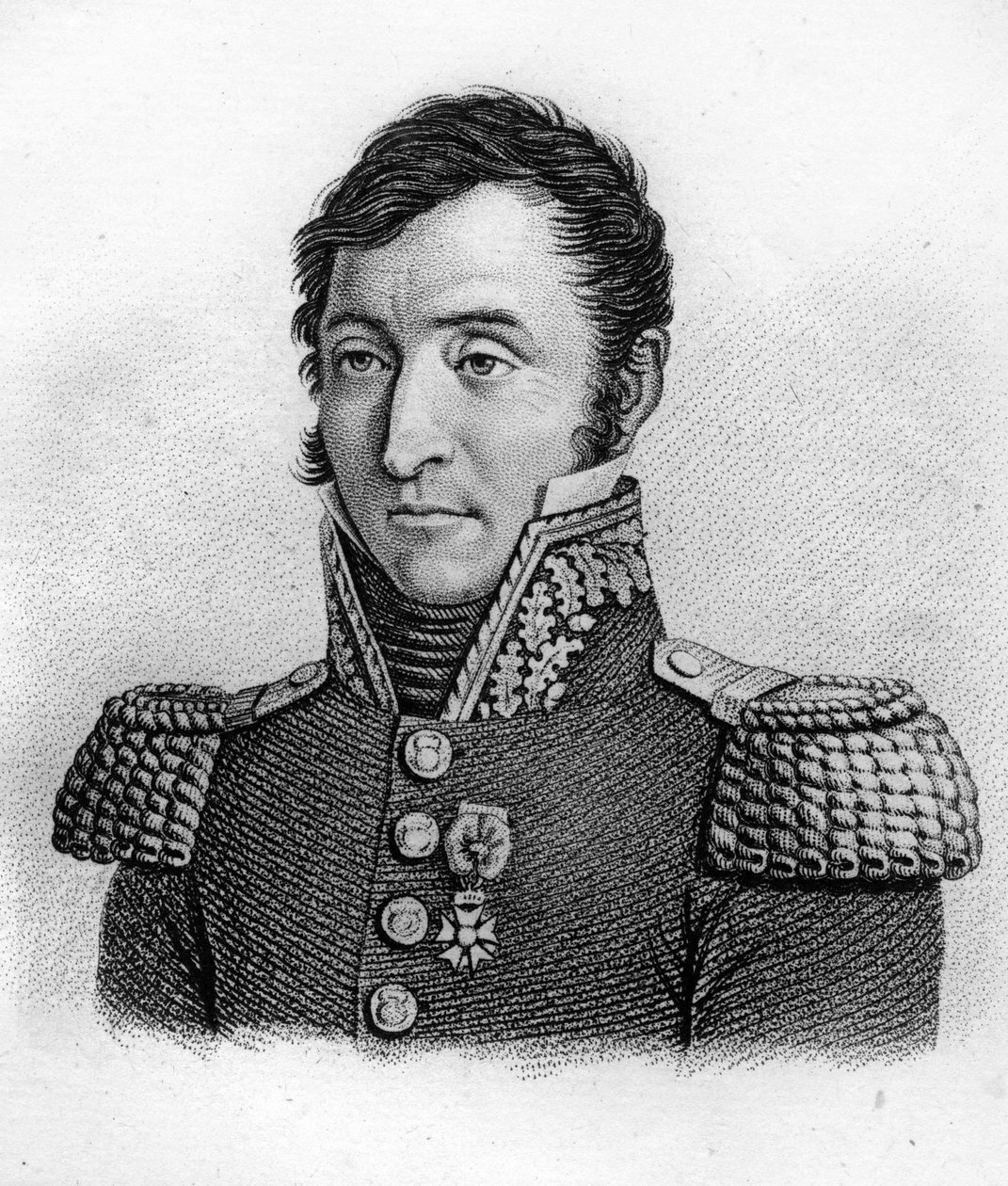General Jean Joseph TARAYRE (1770-1855) - i "Porträtt av franska generaler efter fransmännens segrar och erövringar"". Graverad av Ambroise Tardieu 1818. Stella Collection. av Ambroise Tardieu