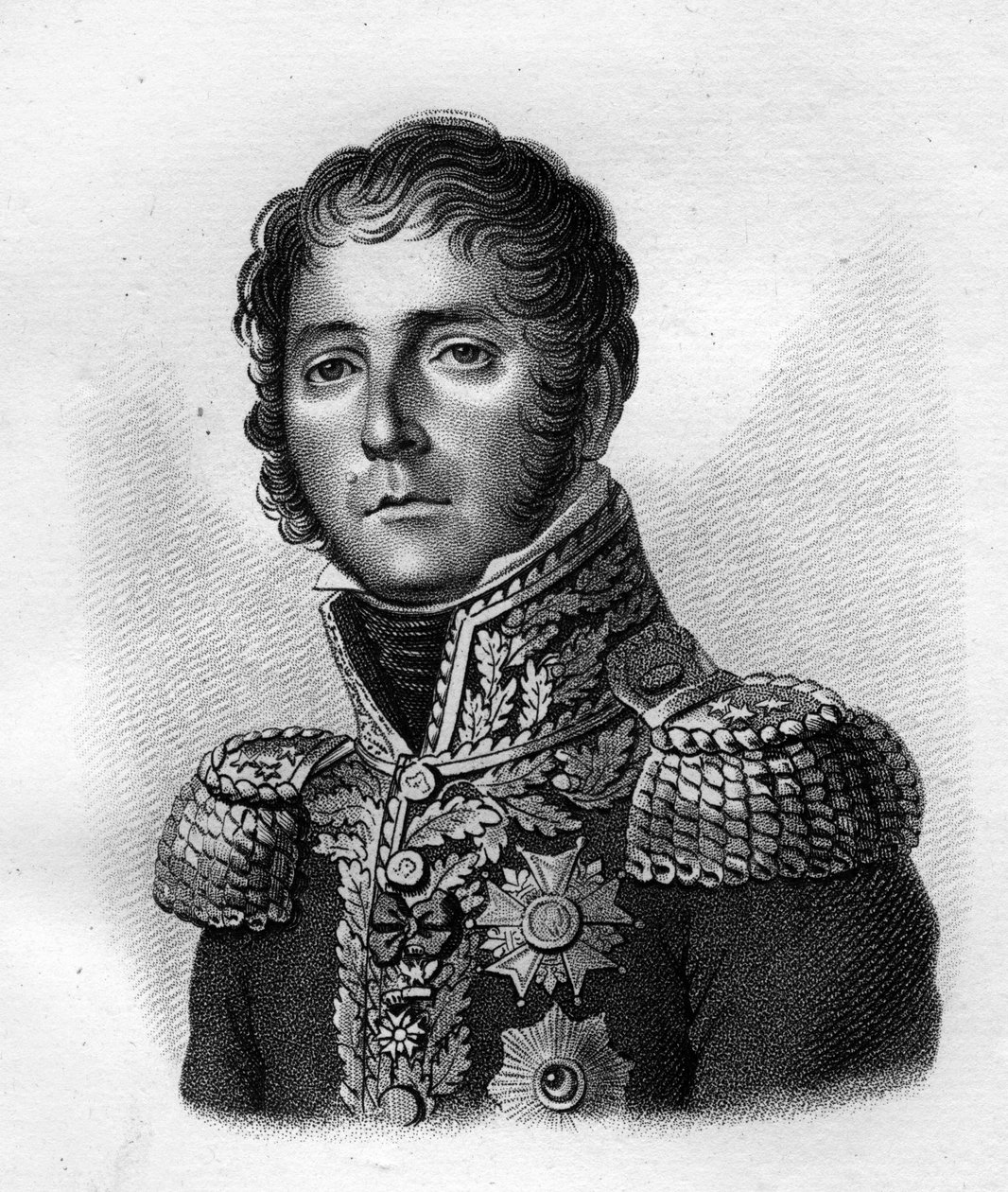 Marskalk Sebastiani de la Porta (1772-1851).i "" Porträtt av de franska generalerna efter fransmännens segrar och erövringar"". Graverad av Ambroise Tardieu 1818. Stella Collection. av Ambroise Tardieu