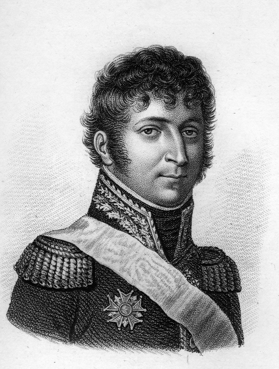 Olivier Macoux RIVAUD de la RAFFINIERE (1766 1839) - i” Porträtt av de franska generalerna efter fransmännens segrar och erövringar””. Graverad av Ambroise Tardieu 1818. Stella Collection. av Ambroise Tardieu