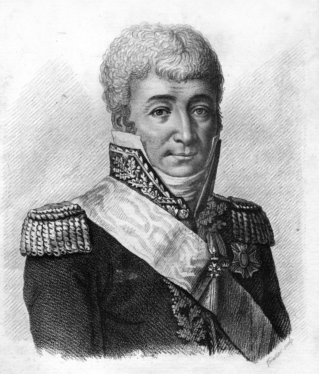 Pierre François Charles Augereau, hertig av Castiglione (marskalk Augereau) marskalk av Frankrike (Paris av Ambroise Tardieu