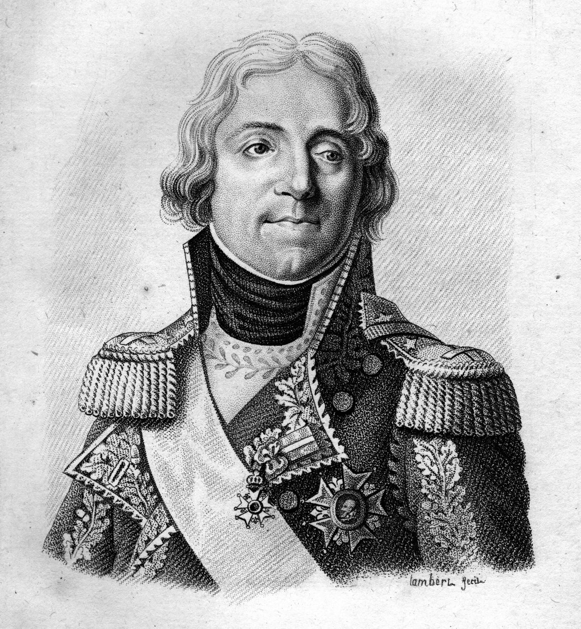 Pierre Riel, greve, sedan Marquis de Beurnonville marskalk av Frankrike (1752 till 1821) - i "Porträtt av franska generaler efter fransmännens segrar och erövringar"". Graverad av Ambroise Tardieu 1818. Stella Collection. av Ambroise Tardieu