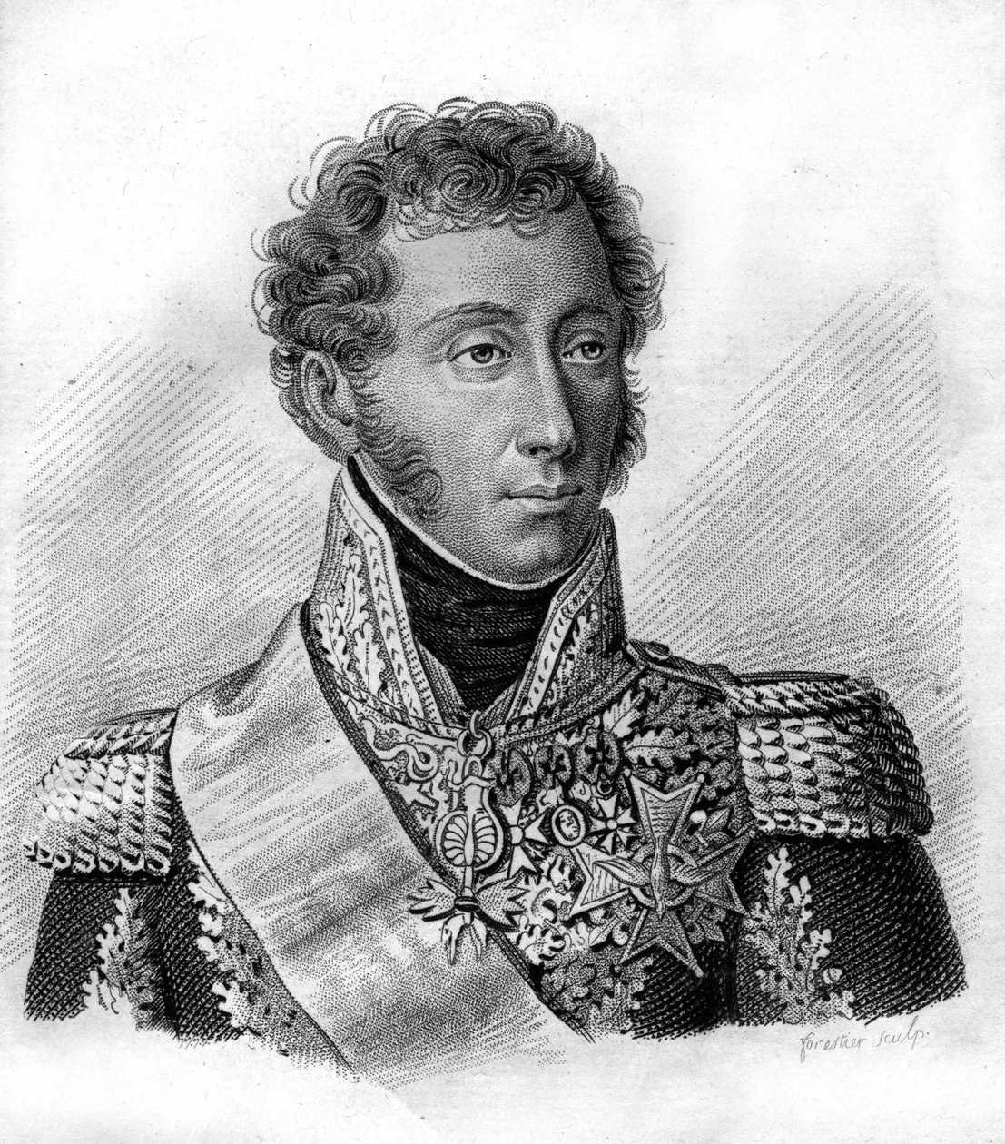 Hertigen av Angouleme Louis Antoine (Louis-Antoine) d