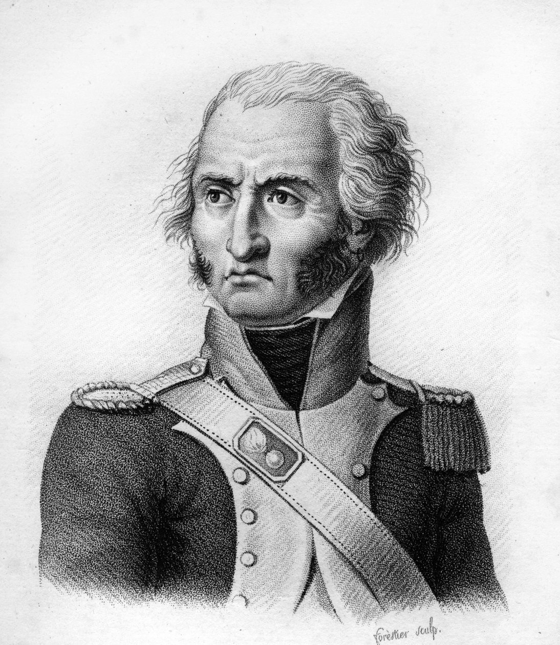 porträtt av Théophile Malot Corret de La Tour d
