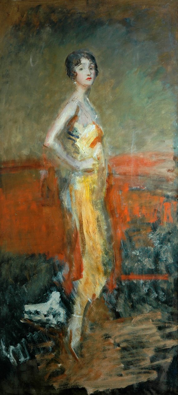 Mrs Redmond McGrath, ca 1920-27 av Ambrose McEvoy
