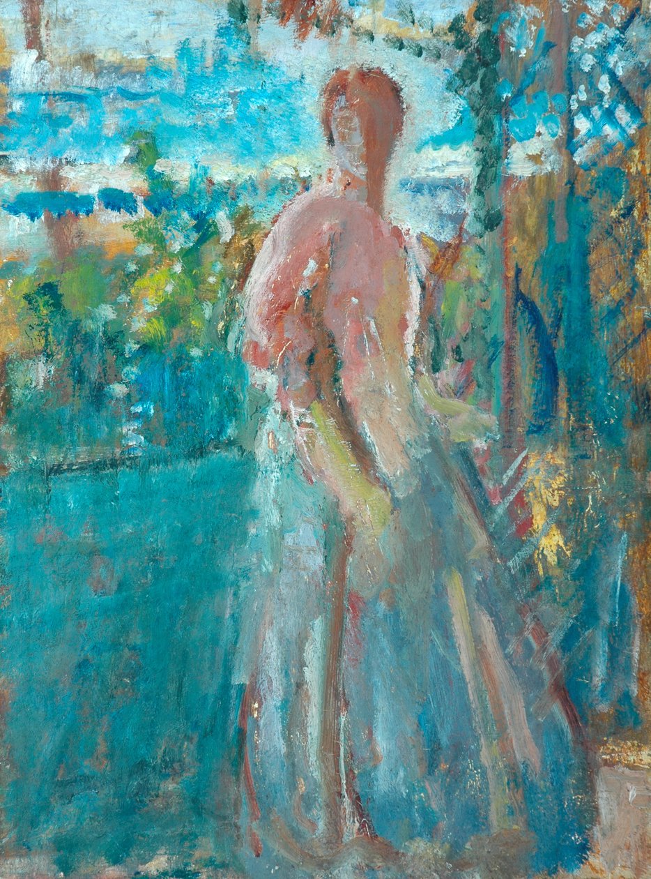 På balkongen, c.1911-12 av Ambrose McEvoy