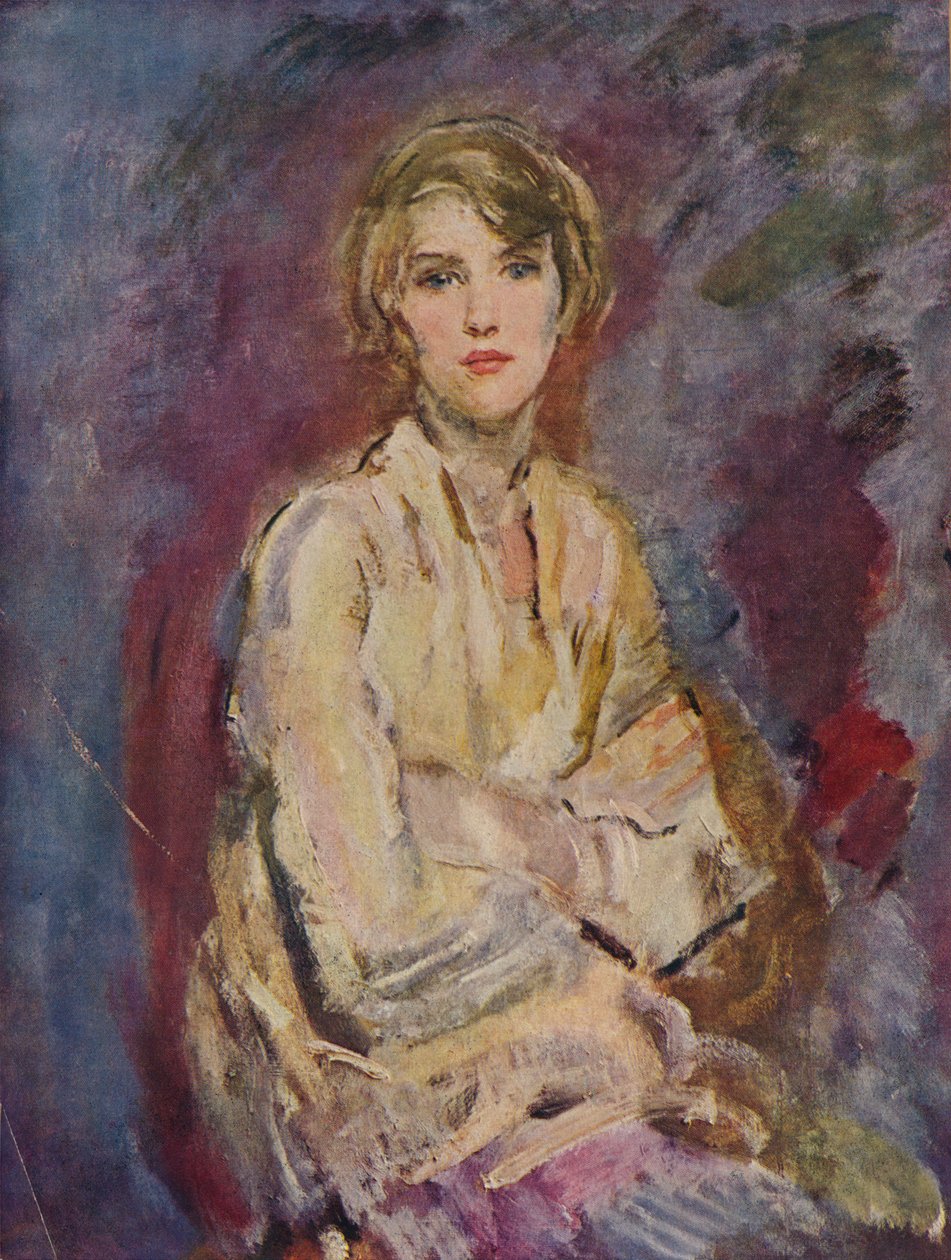 Anna, konstnärens dotter, 1905 1935 av Ambrose McEvoy